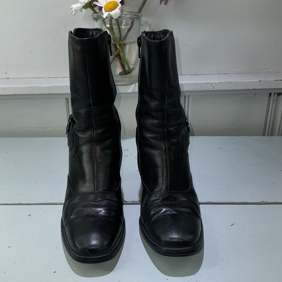 Clark mid calf heeled boots - Picture 2 of 12